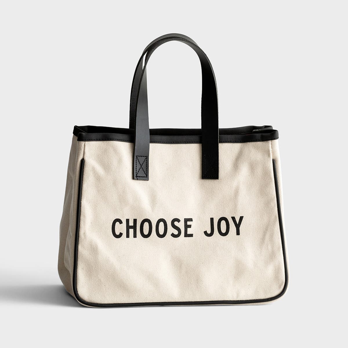 Mini Canvas Tote Bag - Choose Joy