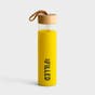Joy Filled - Glass Water Bottle with Bamboo Lid