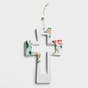 Rooted In Love - Hanging Cross - 12"