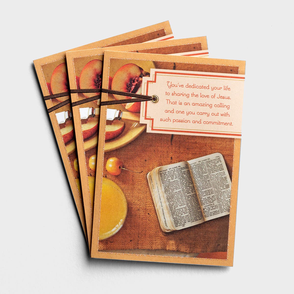Ministry Appreciation - You’ve Dedicated Your Life - 3 Premium Cards