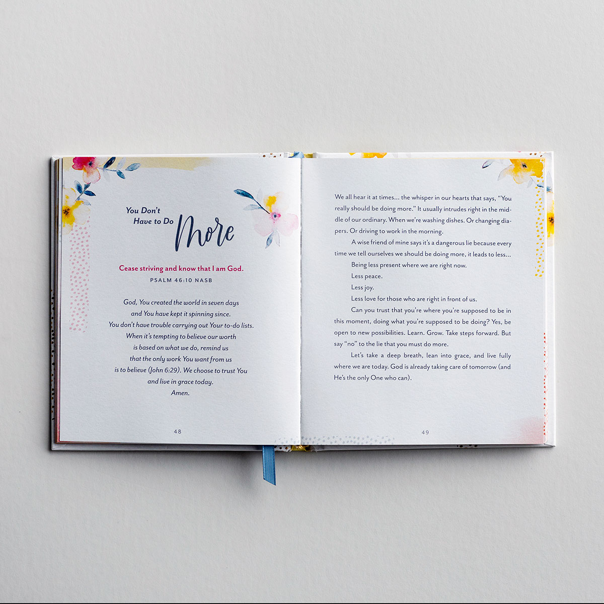 Holley Gerth's What's True About You: Life-Changing Reminders of Who God Says You Are is a reminder that God says we're deeply loved, wonderfully made, and He has good plans for us. Every page gives new hope, greater confidence