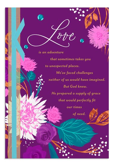 Valentine's Day - Wife - Supply of Grace - 1 Greeting Card