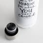 This Is The Moment - True and Write Water Bottle