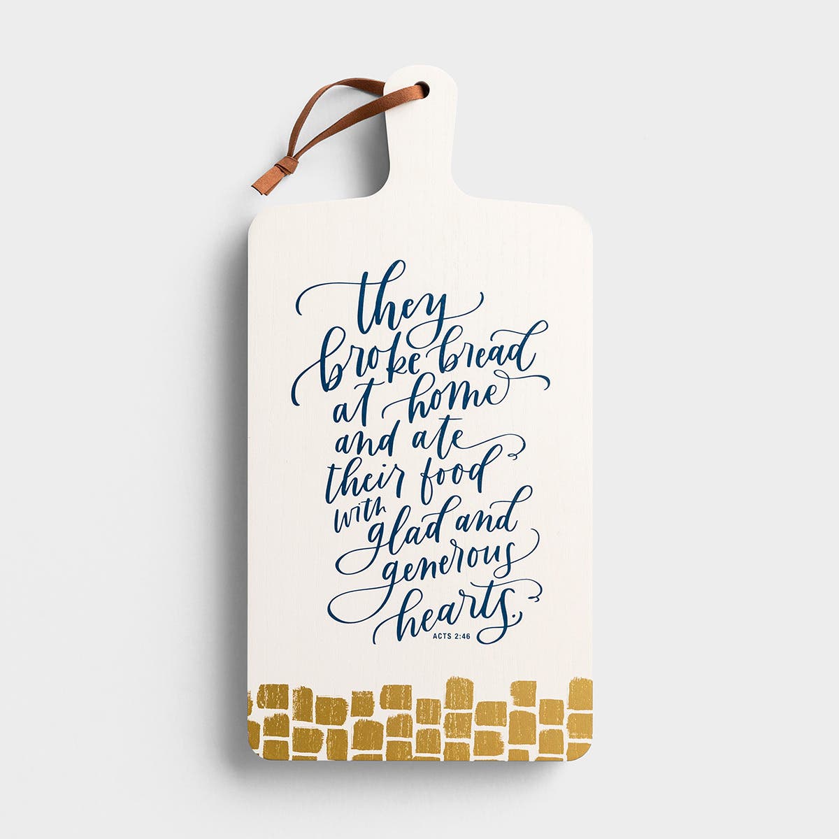 Generous Hearts - Decorative Bread Board