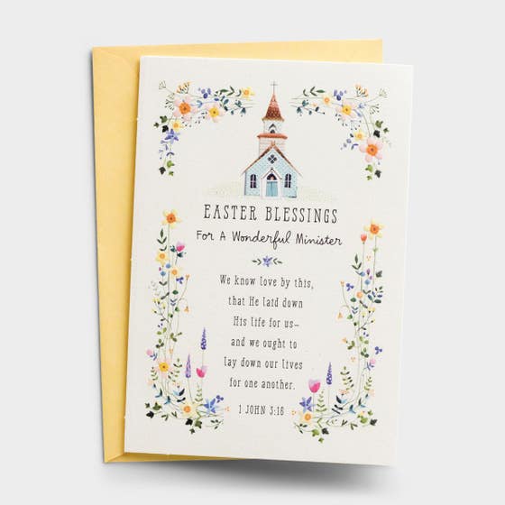 Easter - Wonderful Minister - 1 Greeting Card