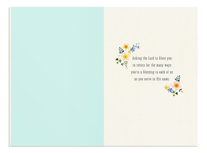 Easter - Wonderful Minister - 1 Greeting Card