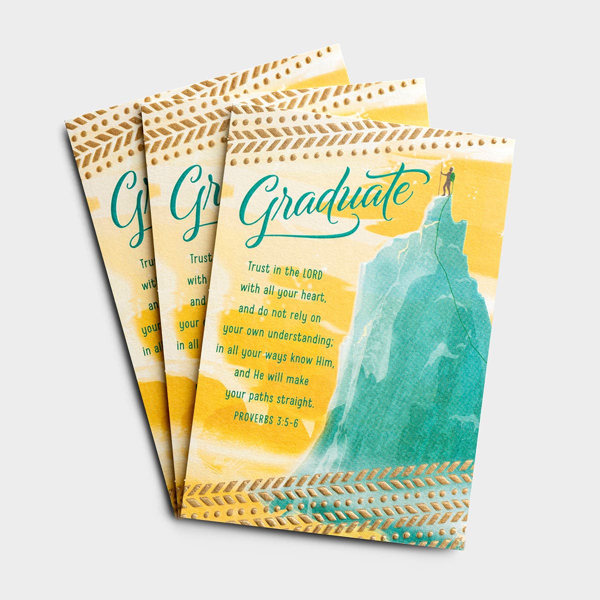 Graduation - New Plans and Adventures - 3 Premium Cards