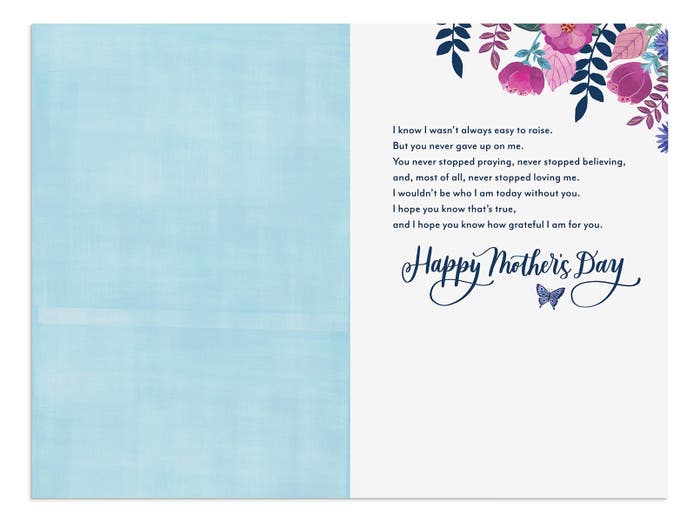 Mother's Day - Mom - Love Never Fails - 1 Greeting Card