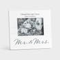 Mr. & Mrs. - 4"x6" Photo Frame