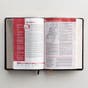 NIV Life Application Study Bible, Third Edition - Navy Floral