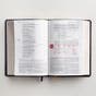 NIV Life Application Study Bible, Third Edition - Navy Floral