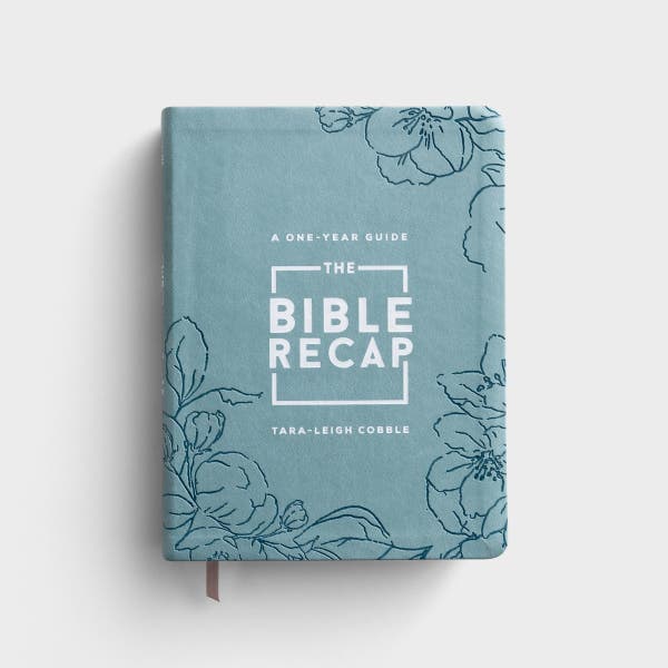 Bethany House - The Bible Recap: A One-Year Guide to Reading and Understanding the Entire Bible - Sage Floral