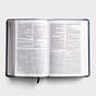KJV Everyday Study Bible - Navy Cross LeatherTouch