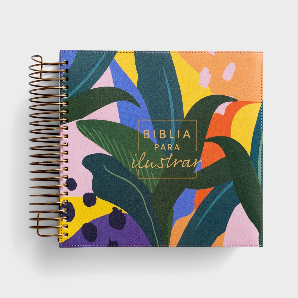 Biblia Para Ilustrar, Floral Símil Piel