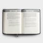 Jesus Calling - Textured Gray Leathersoft Edition with Full Scriptures