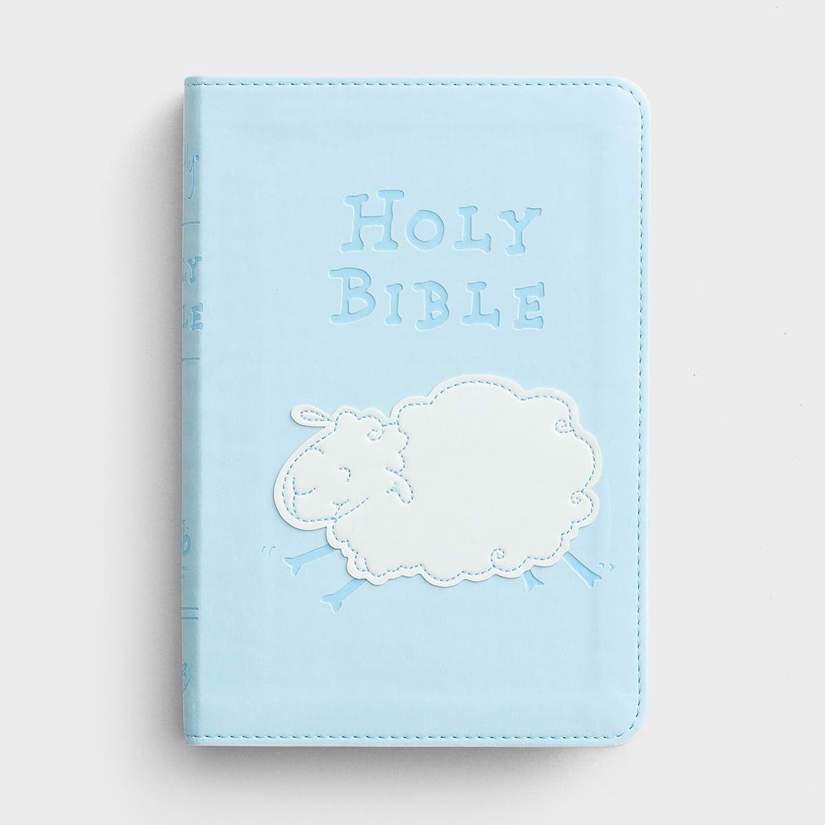 ICB Really Woolly® Children's Bible - Blue Leather Soft
