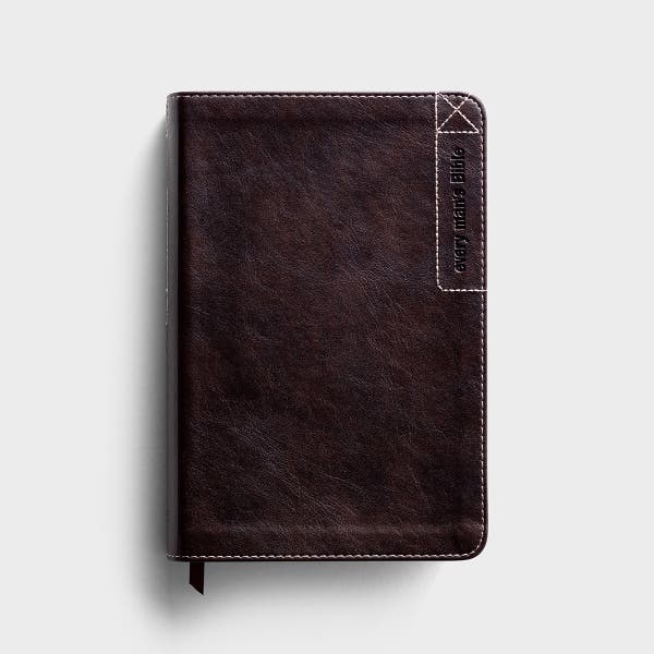NLT Every Man's Bible - Deluxe Explorer Edition - Leatherlike