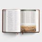 CSB Holy Land Illustrated Bible - Tan LeatherTouch