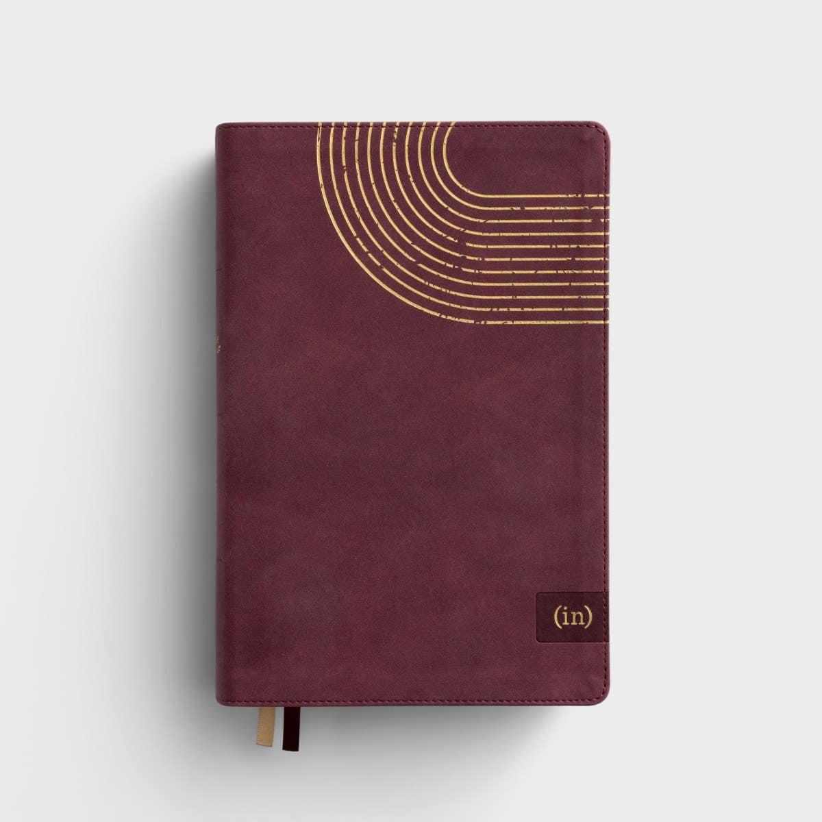 CSB (in)courage Devotional Bible - Bordeaux LeatherTouch