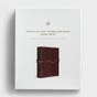 ESV Single Column Journaling Bible - Leather, Large Print