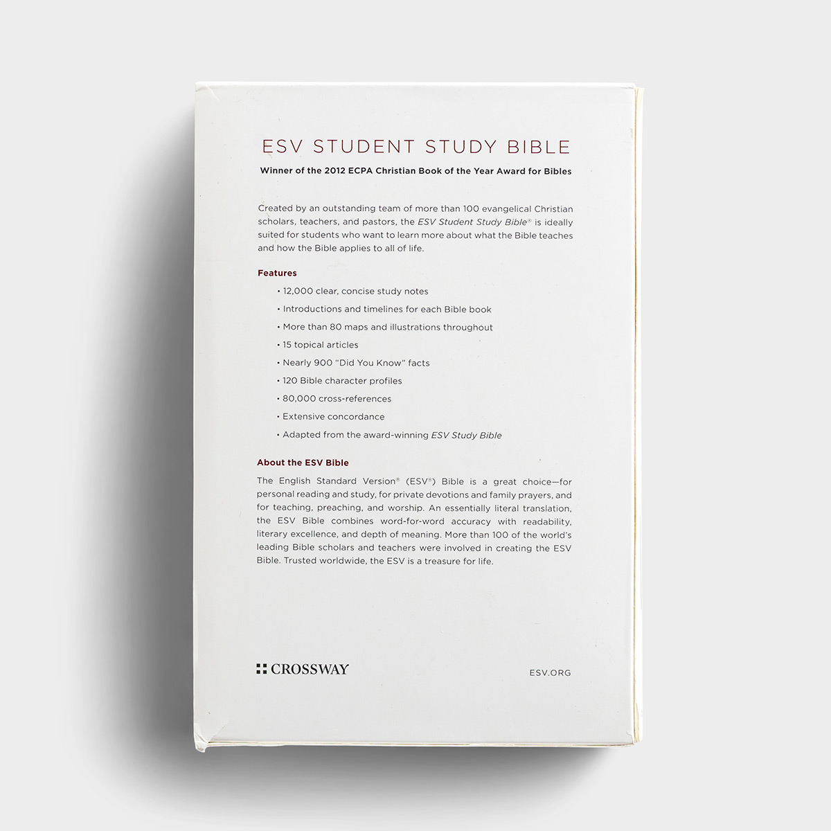 ESV Student Study Bible - Chestnut
