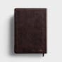 ESV Large Print Single Column Journaling Bible - Trutone, Deep Brown