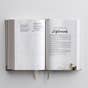 CSB (in)courage Devotional Bible - Gray Hardcover