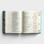 NLT Inspire Bible - The Bible for Coloring & Creative Journaling, Teal