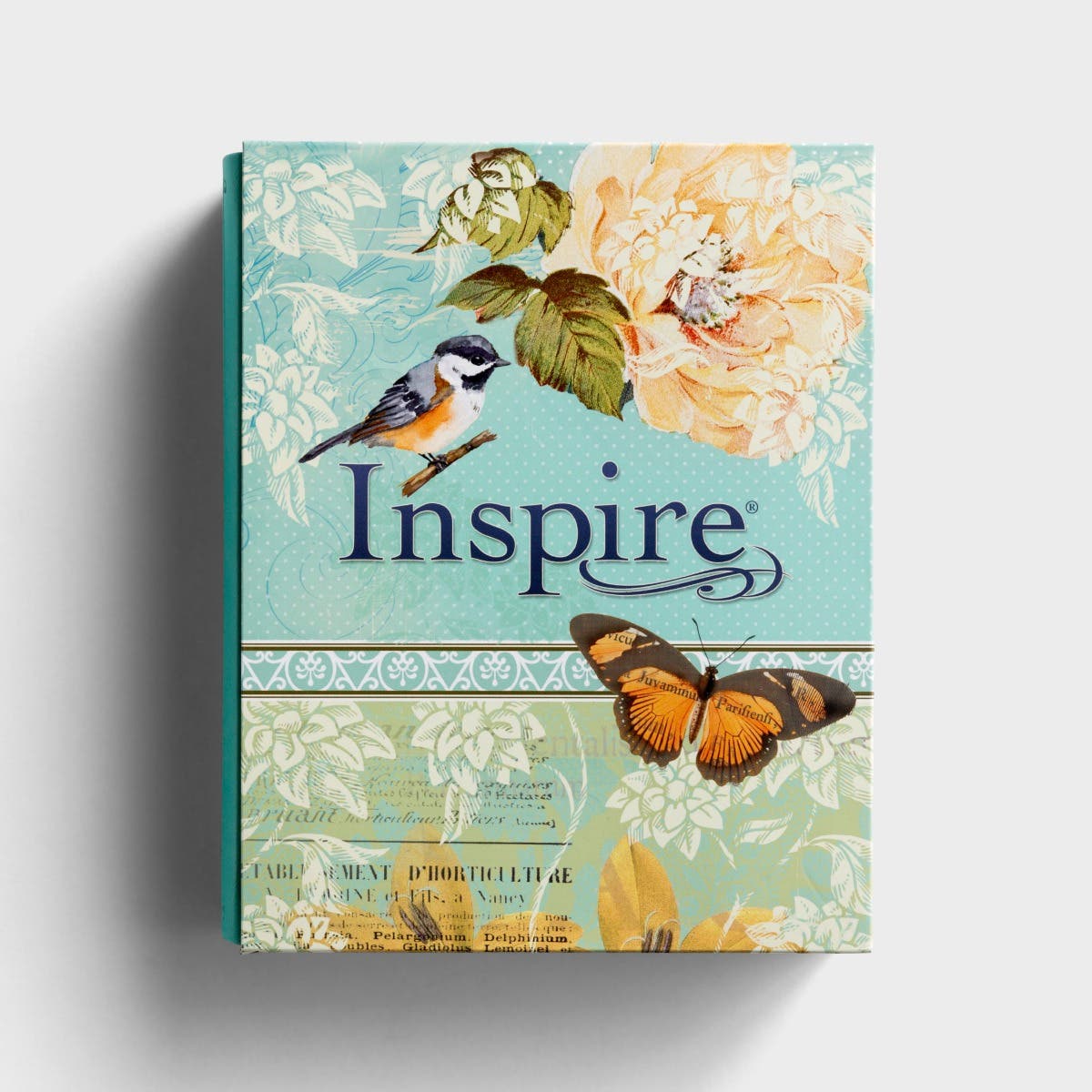 NLT Inspire Bible - The Bible for Coloring & Creative Journaling, Teal