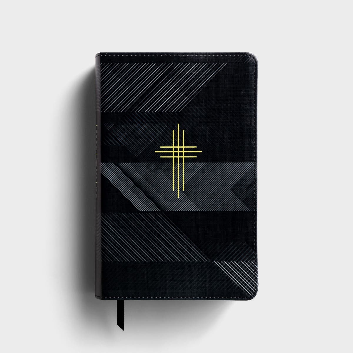 NLT Boys Life Application Study Bible - LeatherLike, Neon Cross