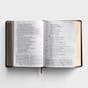 NLT Life Application Study Bible, Third Edition - Large Print - LeatherLike, Brown