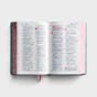NLT Girls Life Application Study Bible - LeatherLike, Teal Floral