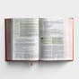 NLT Life Application Study Bible, Third Edition - Cloth Hardcover, Coral