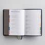 CSB (in)courage Devotional Bible - Navy Genuine Leather