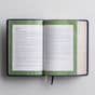 CSB (in)courage Devotional Bible - Navy Genuine Leather