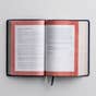 CSB (in)courage Devotional Bible - Navy Genuine Leather