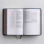 CSB (in)courage Devotional Bible - Navy Genuine Leather
