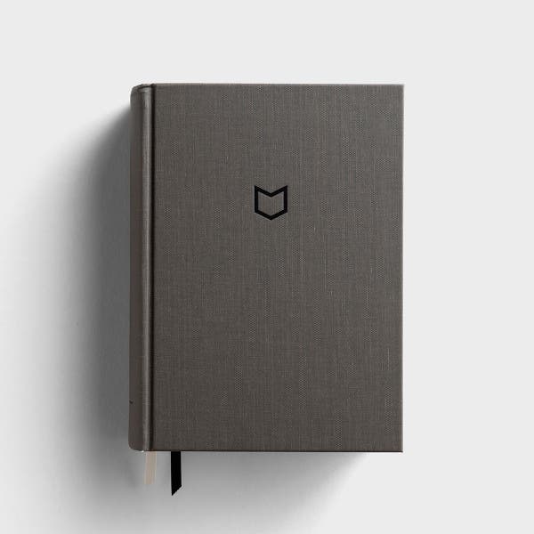CSB He Reads Truth Bible - Charcoal Cloth Hardcover