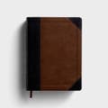 CSB Tony Evans Study Bible -Black/Brown LeatherTouch