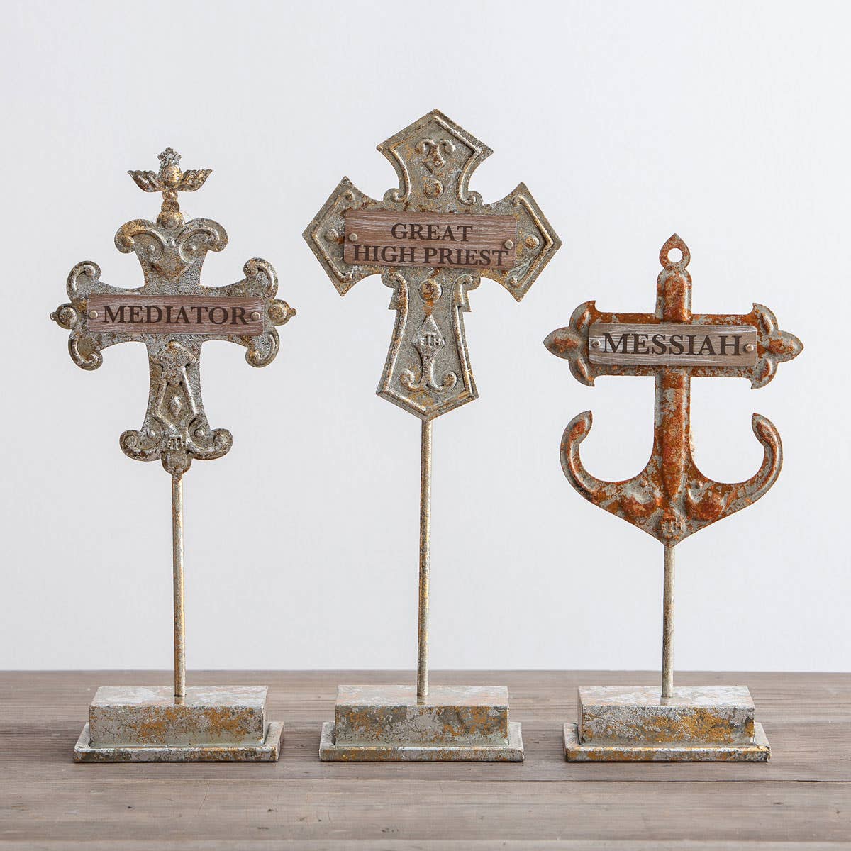 His Savior Names - Easter Adorenaments Set