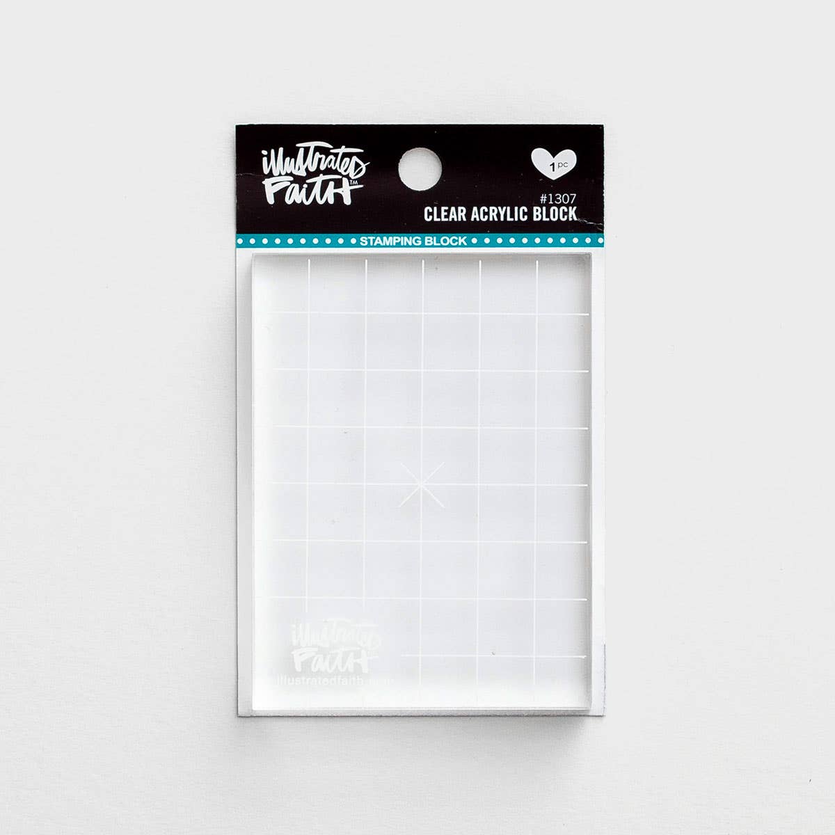 Illustrated Faith - Clear Acrylic Block