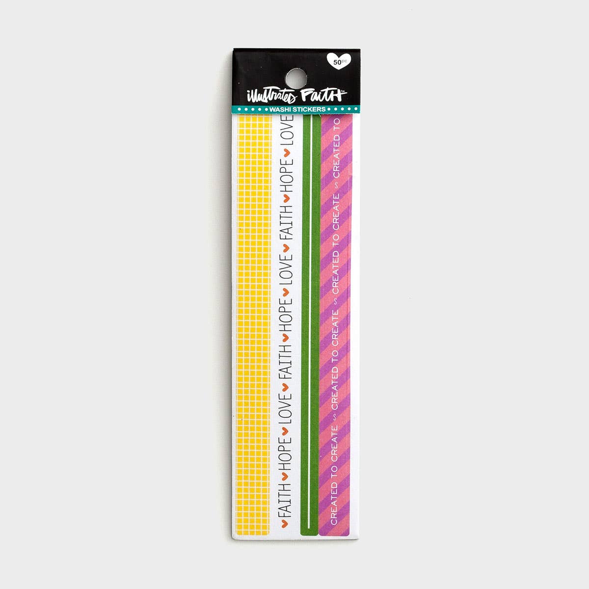 Illustrated Faith - Colorful - Washi Stickers