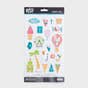 Illustrated Faith - Delight in His Day - 22-Piece Puffy Stickers