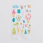 Illustrated Faith - Delight in His Day - 22-Piece Puffy Stickers