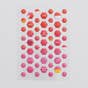 Illustrated Faith - Apple of My Eye Mix - 53-Piece Mini Hexie Stickers
