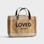 Loved - Bible Cover Tote
