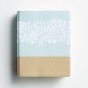 NIV Journal the Word Bible, Large Print - Blue/Tan Floral