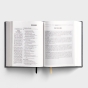 ESV The Jesus Bible - Gray Cloth Hardcover
