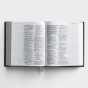 NIV - Gray Verse Mapping Bible