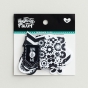 Illustrated Faith - Black and White - 16-Piece Designer Clips